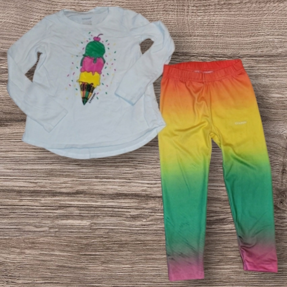 CRAYOLA OUTFIT SET SIZE 4T